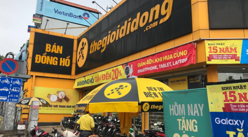 Thế Giới Di Động lãi hơn 2.700 tỷ đồng quý I