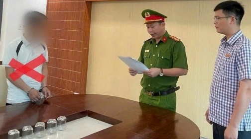 Một cựu cán bộ Ban giải phóng mặt bằng bị bắt